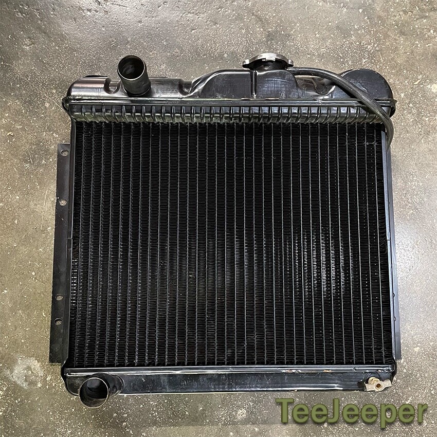 NOS Radiator Original Jeep Willys CJ3A CJ3B 943592 NOS Radiator Original Jeep Willys CJ3A CJ3B 943592