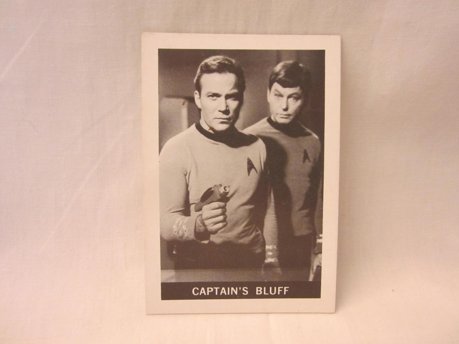 1967 Leaf Star Trek Captains Bluff # 20