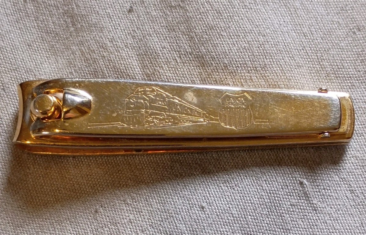 Vintage Union Pacific Railroad Nail Clipper Tool Made By Bassett. Vintage Union Pacific Railroad Nail Clipper Tool Made By Bassett.