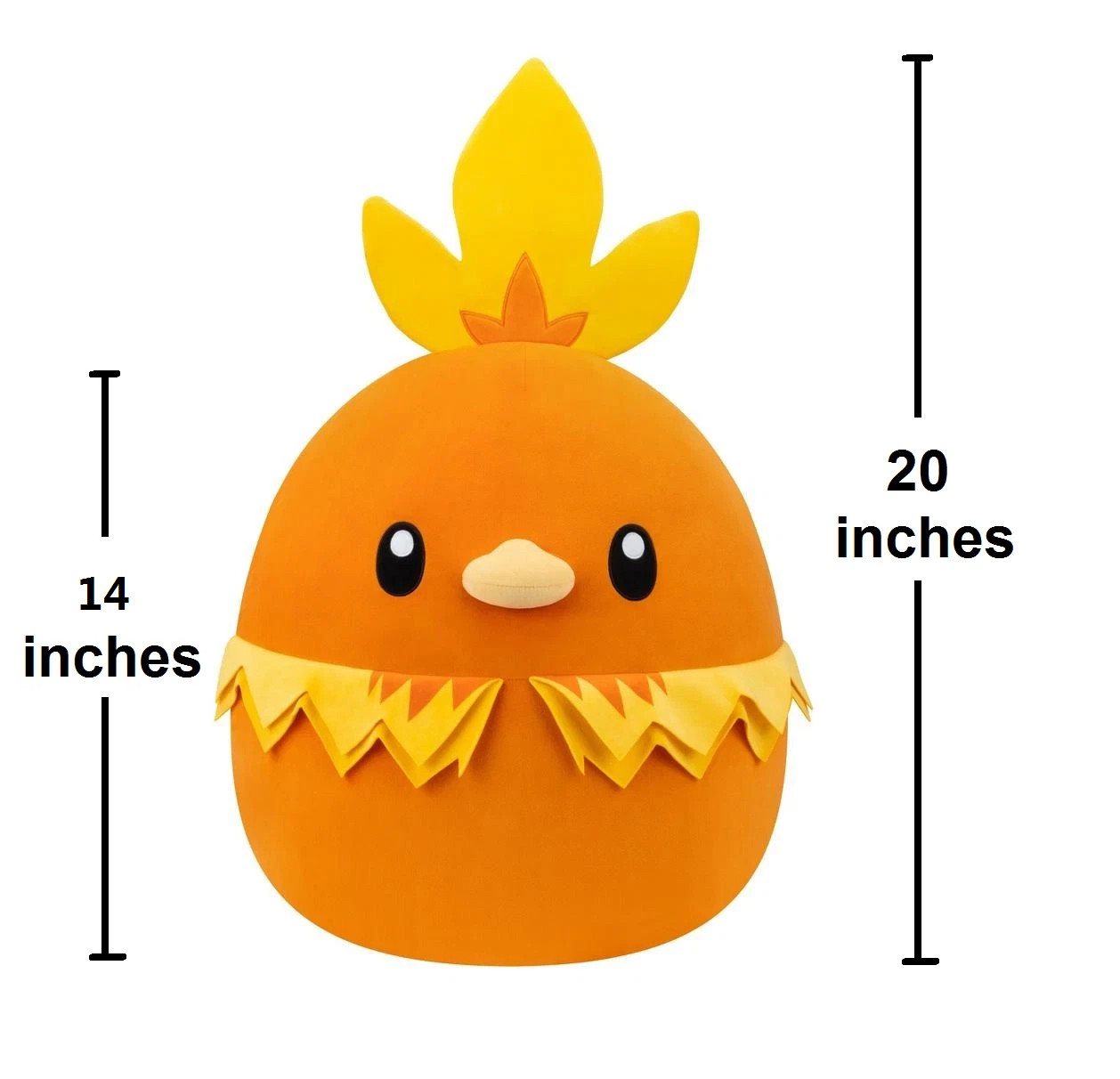 NWT Squishmallows Pokemon Torchic 20 inch Plush / Plushie / Toy - ABP18