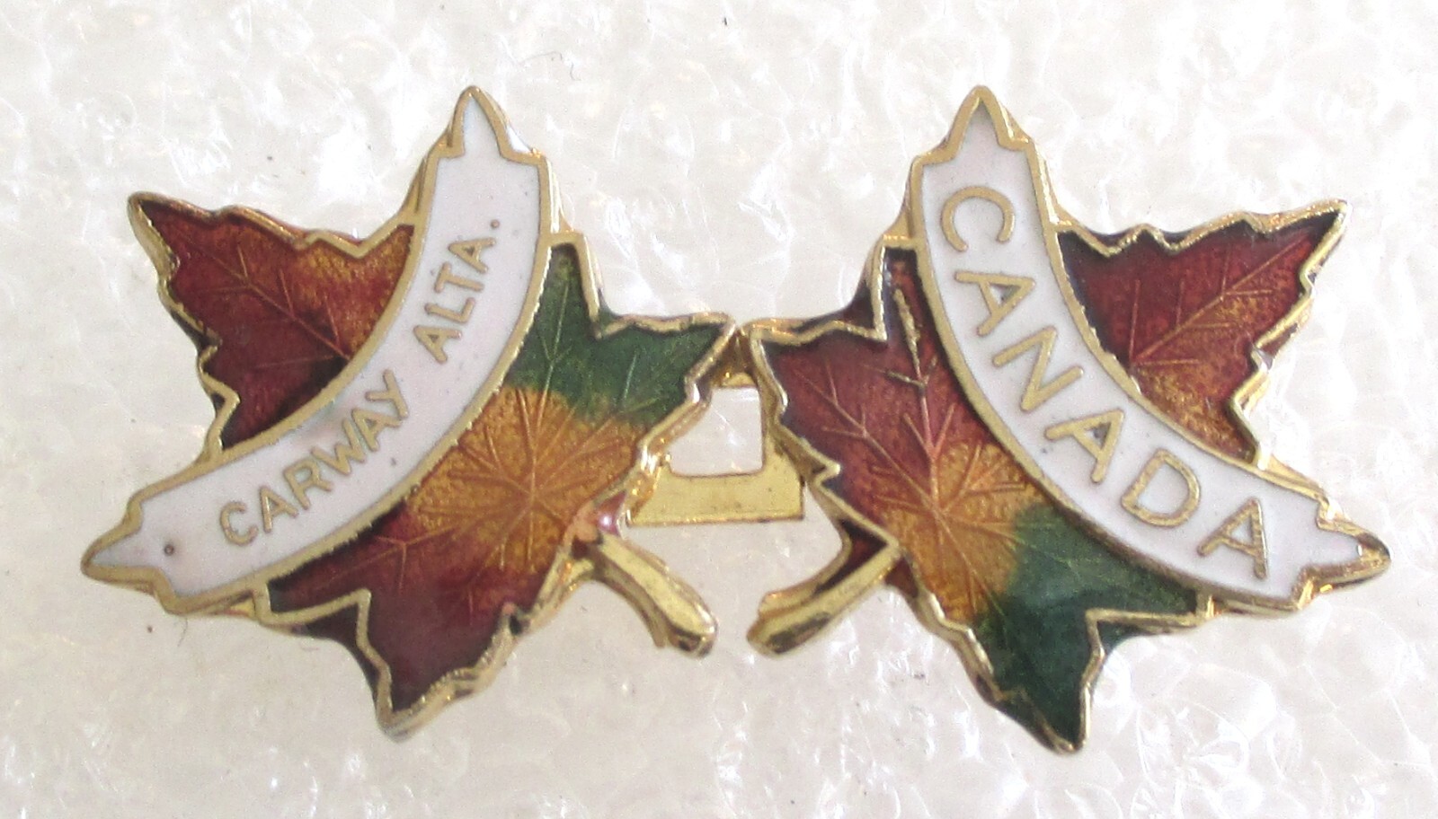 Vintage Carway - Alberta, Canada Tourist Travel Souvenir Collector Pin Enamel Vintage Carway - Alberta, Canada Tourist Travel Souvenir Collector Pin Enamel