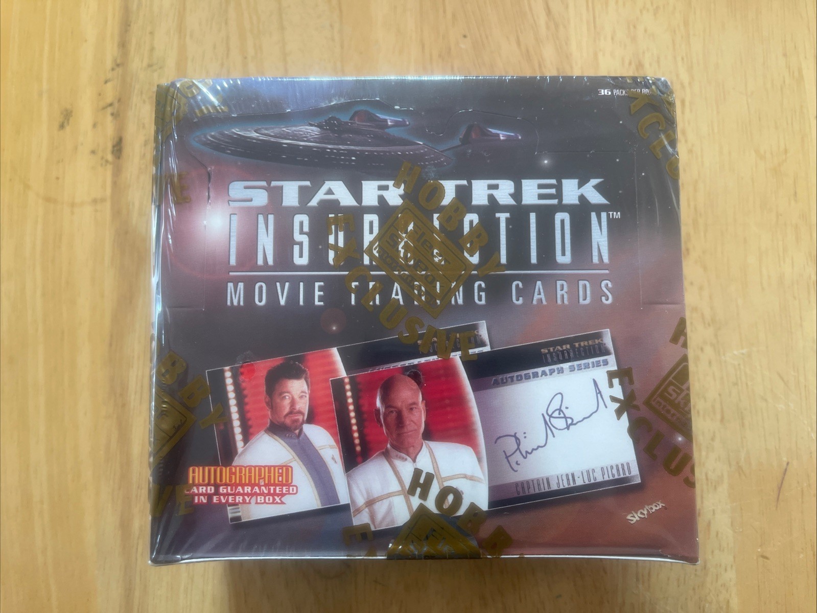 1998 FLEER STAR TREK INSURRECTION FACTORY SEALED BOX (36 packs) 1998 FLEER STAR TREK INSURRECTION FACTORY SEALED BOX (36 packs)