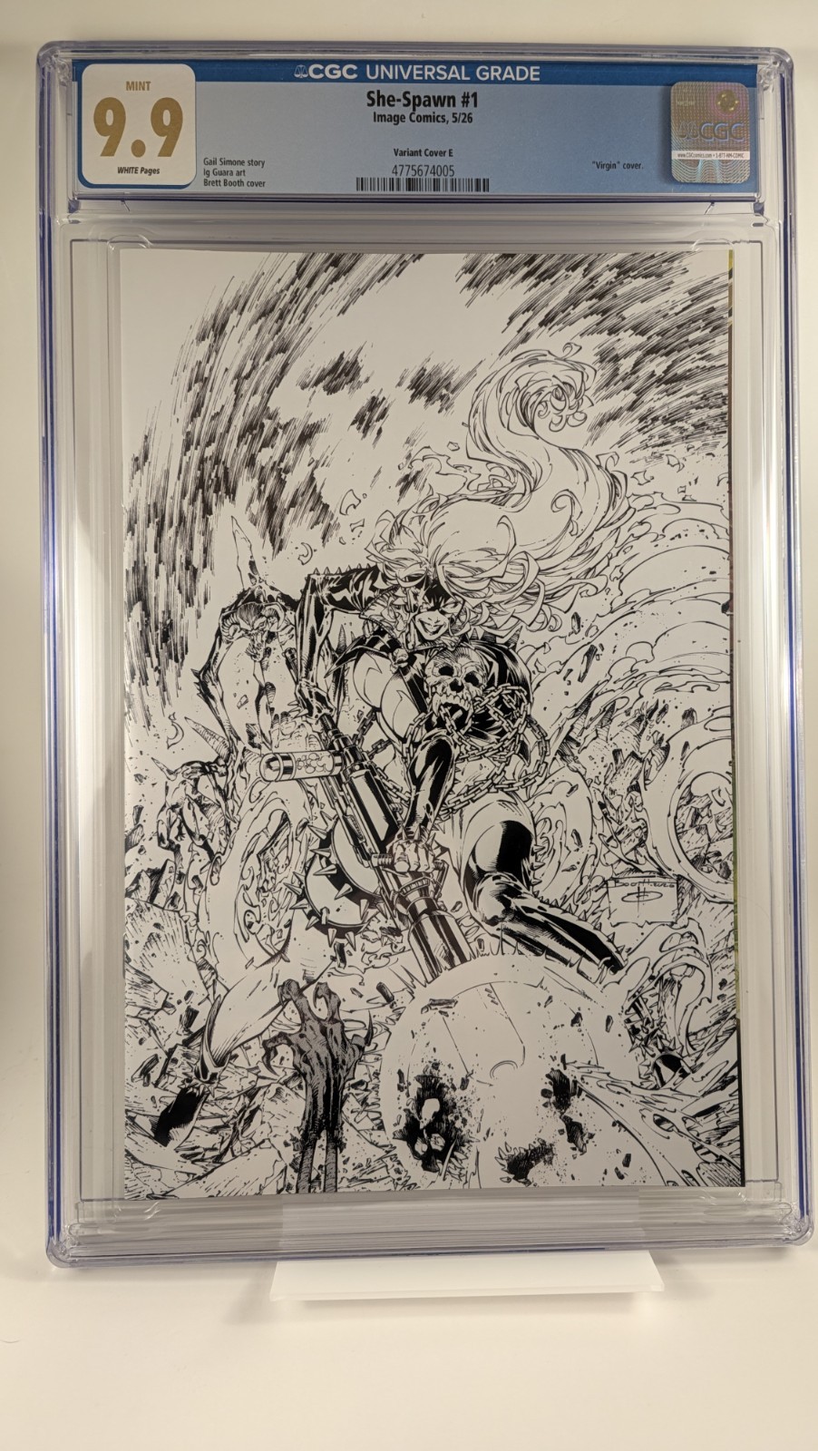 She-Spawn 1 Cover E CGC 9.9 She-Spawn 1 Cover E CGC 9.9