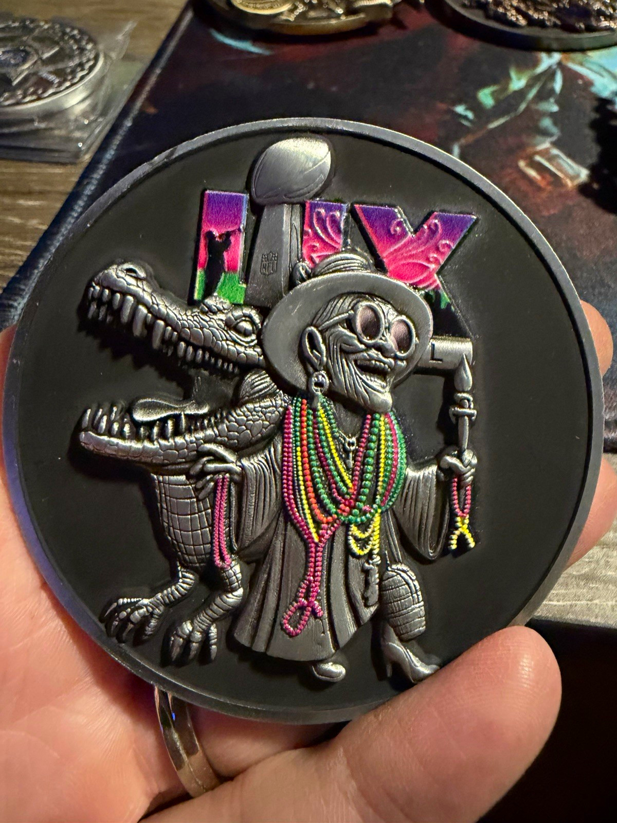 Rare Macks Designs New Orleans ATF K-9 and Super Bowl Challenge Coin Rare Macks Designs New Orleans ATF K-9 and Super Bowl Challenge Coin