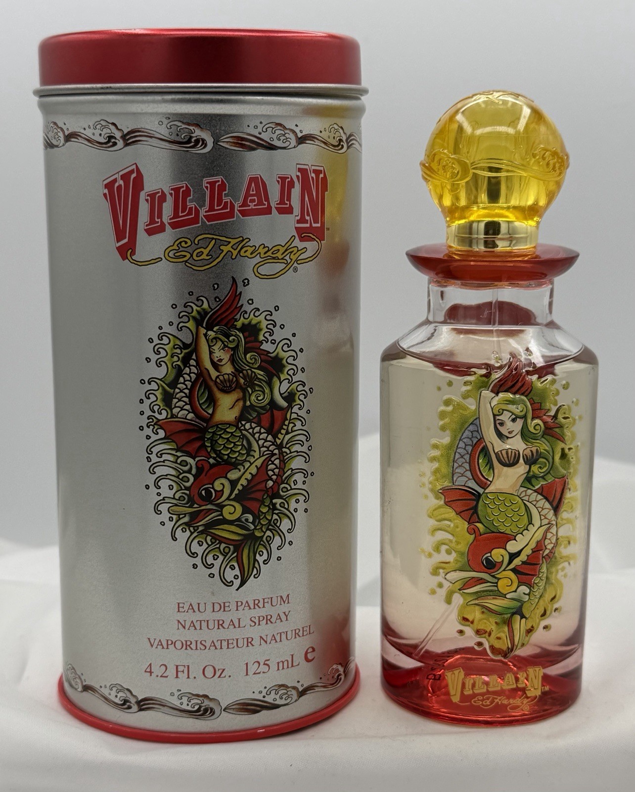 Ed Hardy Villain for Women by Christian Audigier 4.2oz/125ml EDP Spray Ed Hardy Villain for Women by Christian Audigier 4.2oz/125ml EDP Spray