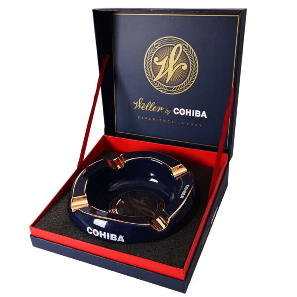Cohiba x Weller Ashtray Limited Edition Blue Cohiba x Weller Ashtray Limited Edition Blue