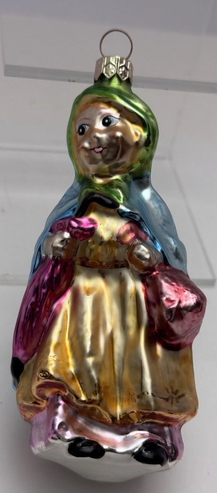 Christopher Radko Off to the Market numbered 340/440 Glass Ornament