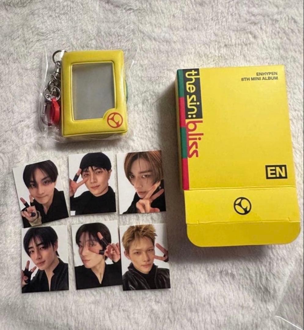 ENHYPEN THE SIN:BLISS Mini Album Keyring Set ENHYPEN THE SIN:BLISS Mini Album Keyring Set