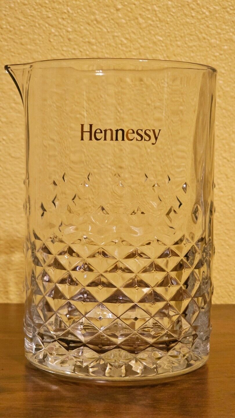 Hennessy V.S.O.P. Cognac Mixing Stirring Sazerac Cocktail Glass Limited Edition