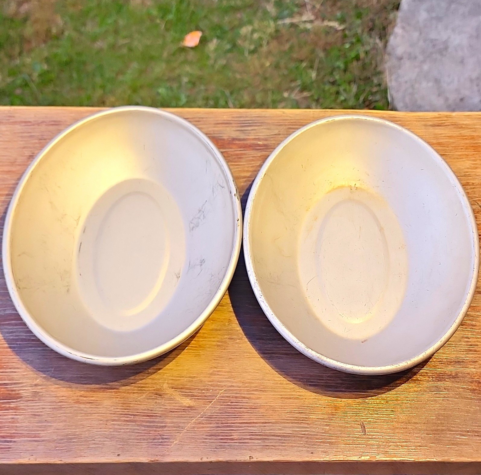 Wear-Ever TACUCO Aluminum Bowl No 1013 WWII U.S. Military Lot 2 1940 Dated Rare Wear-Ever TACUCO Aluminum Bowl No 1013 WWII U.S. Military Lot 2 1940 Dated Rare