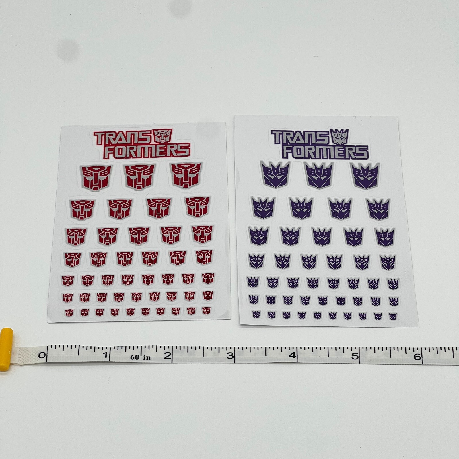 Transformers Decals for Action Figures Autobot Decepticon G1 Style Sticker LOGO Transformers Decals for Action Figures Autobot Decepticon G1 Style Sticker LOGO