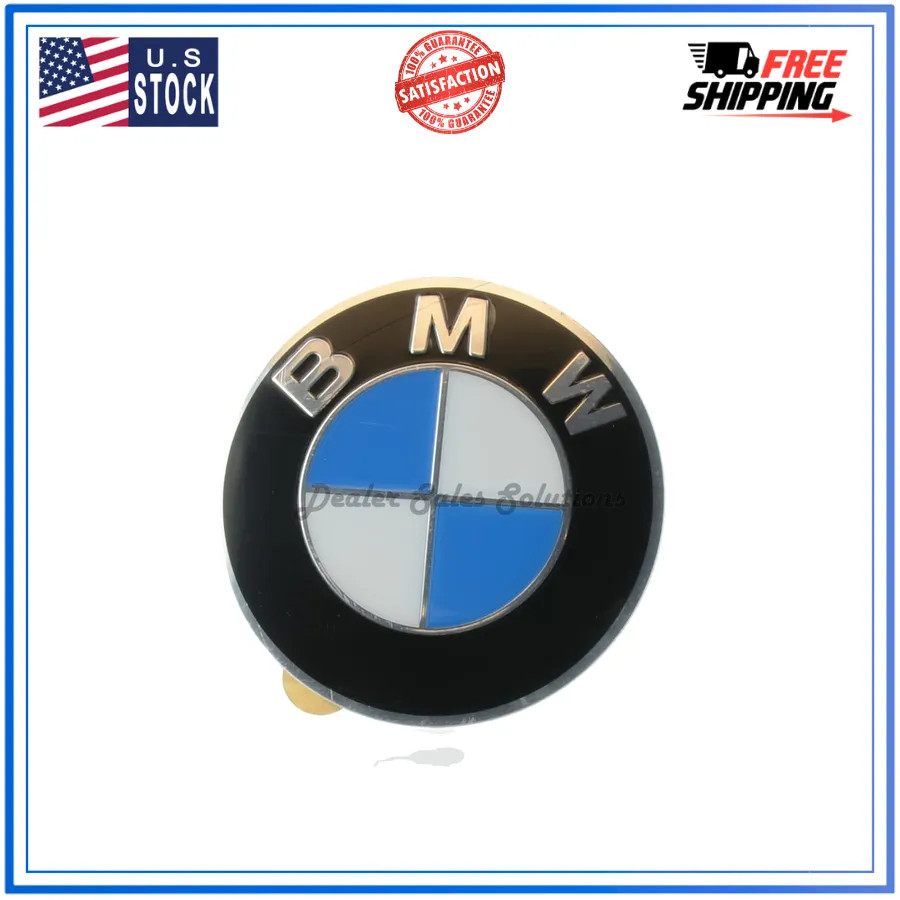 BMW Genuine Wheel Center Cap Emblems Decal Sticker 64.5mm BMW Genuine Wheel Center Cap Emblems Decal Sticker 64.5mm