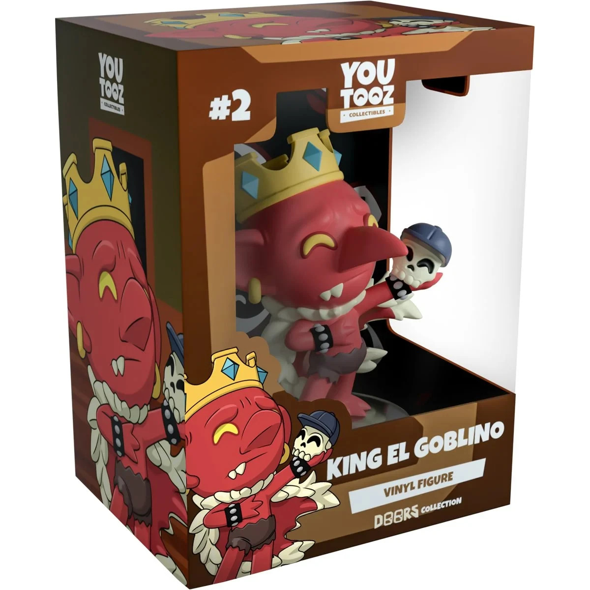 Youtooz: Roblox Doors Collection: El Goblino Vinyl Figure #2 Youtooz: Roblox Doors Collection: El Goblino Vinyl Figure #2