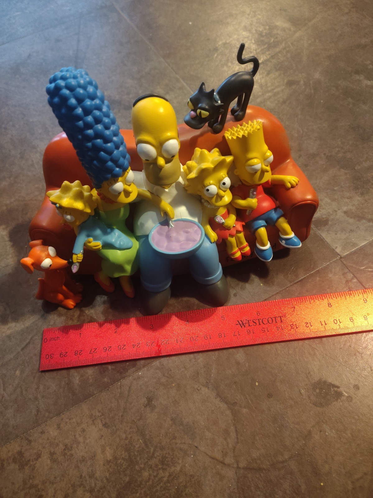 Very Rare. The Simpsons Family Fund Sofa Bank - Item Number 17540 Very Rare. The Simpsons Family Fund Sofa Bank - Item Number 17540