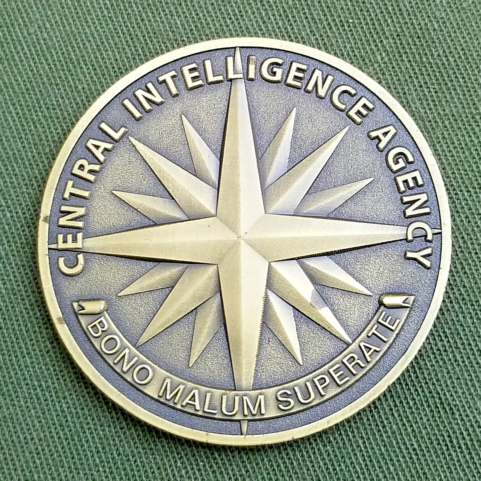 CIA, POPE FRANCIS , 266TH POPE OF THE CATHOLIC CHURCH VISIT , CHALLENGE COIN