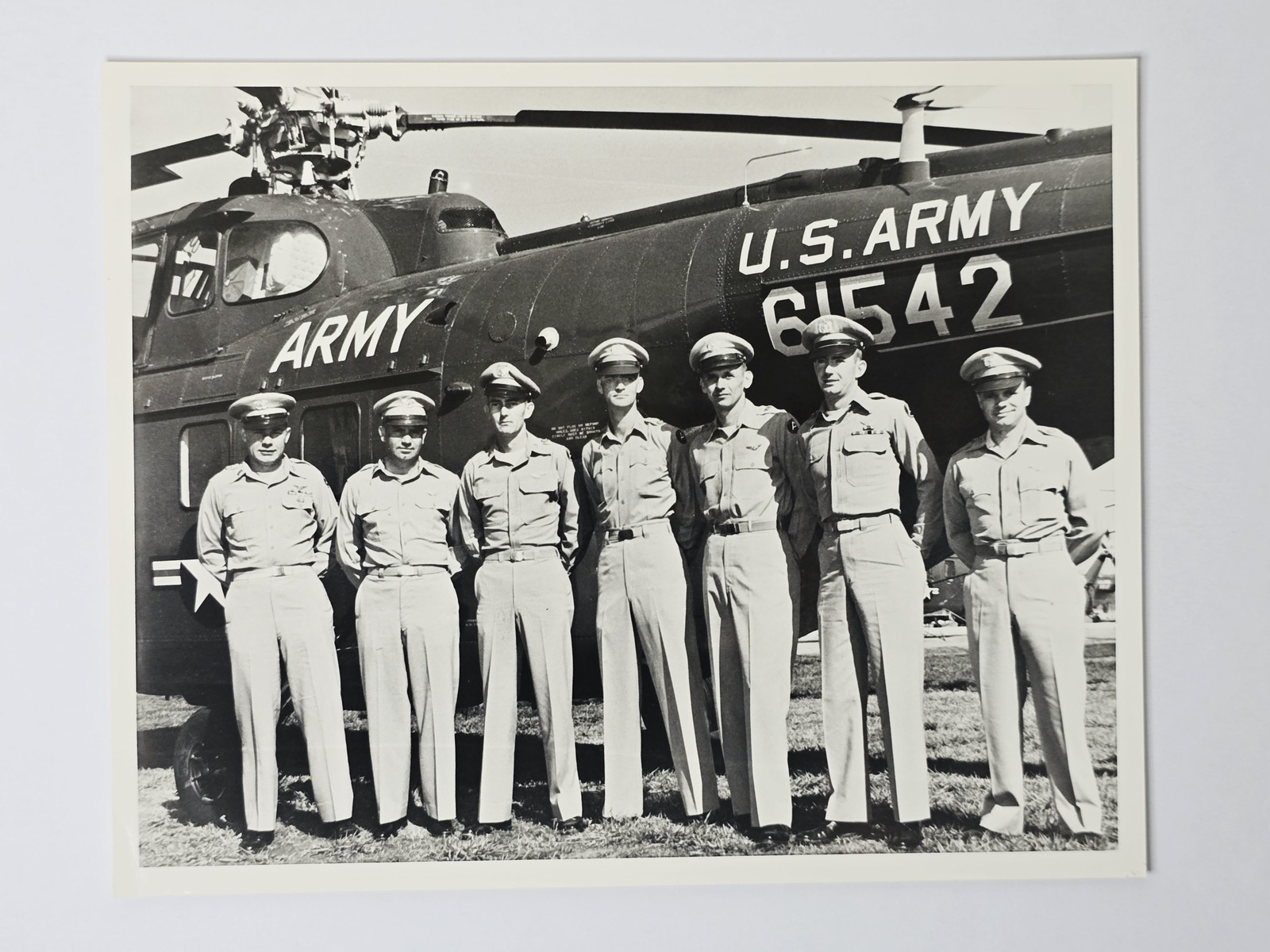 U.S. Army H-19D Square Dance Team Named Crew Fort Rucker 1957 8x10 Photo U.S. Army H-19D Square Dance Team Named Crew Fort Rucker 1957 8x10 Photo