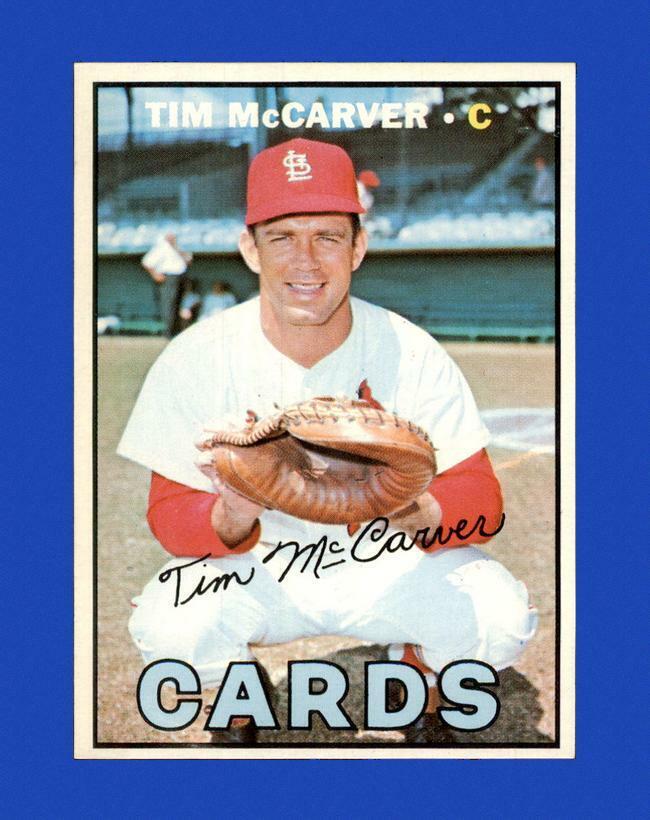 1967 Topps Set Break #485 Tim McCarver NR-MINT *GMCARDS*