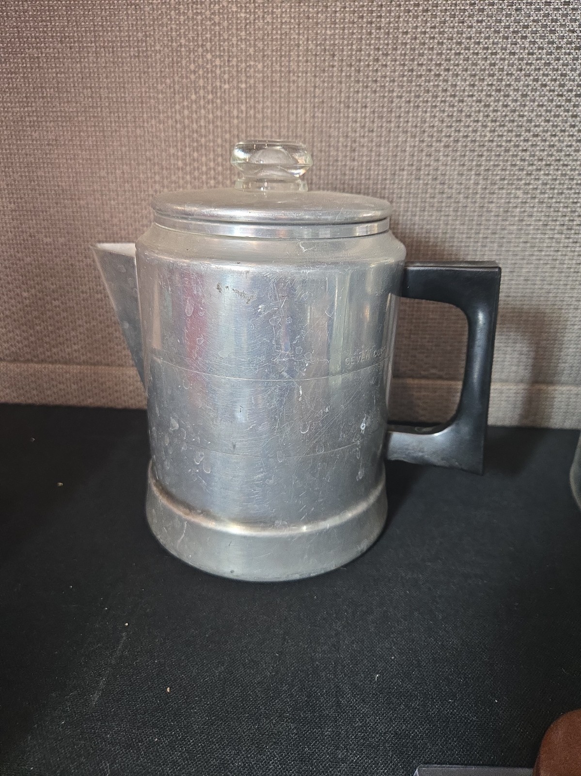 Vintage Comet Aluminum Camping Stovetop Coffee Percolator Pot 7 Cup Capacity Vintage Comet Aluminum Camping Stovetop Coffee Percolator Pot 7 Cup Capacity
