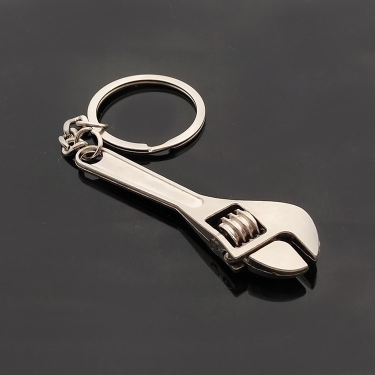 New Metal Adjustable Creative Tool Wrench Spanner Key Chain Ring Keyring Gift New Metal Adjustable Creative Tool Wrench Spanner Key Chain Ring Keyring Gift