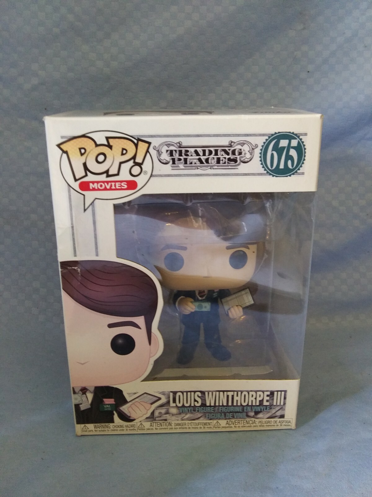 Funko POP Movies - Trading Places Vinyl Figure - LOUIS WINTHROPE III #675 - New