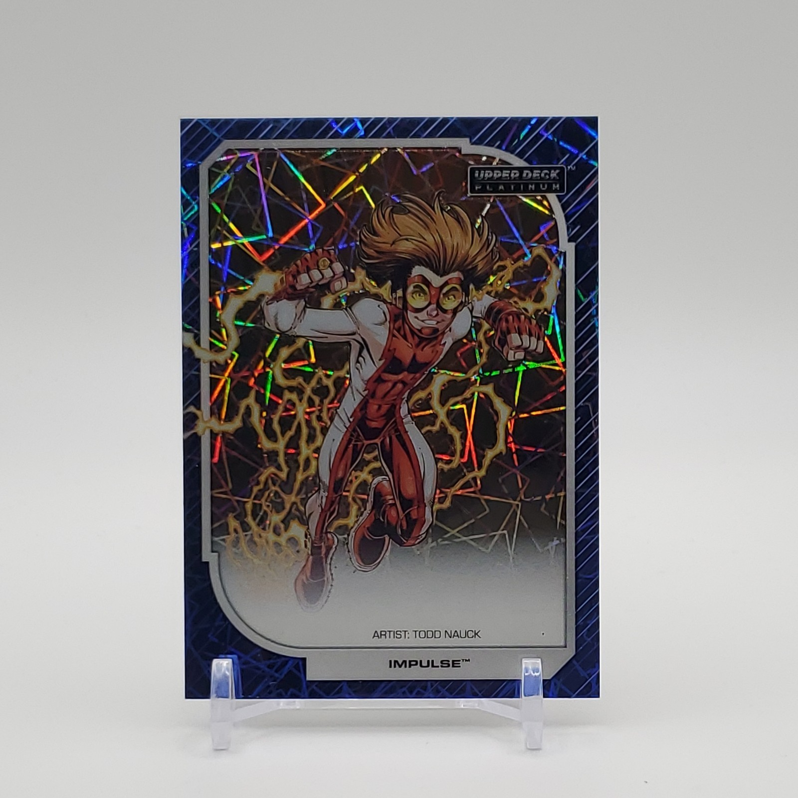 #55 IMPULSE 2026 Upper Deck DC Platinum BLUE BEAM