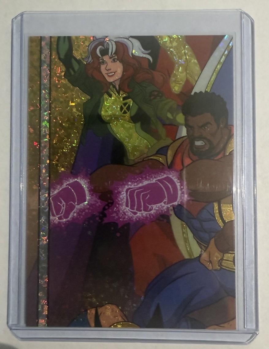 2025 Topps Finest X-Men Mini Diamonds Refractor Da nanana naaaa na na. /50 2025 Topps Finest X-Men Mini Diamonds Refractor Da nanana naaaa na na. /50