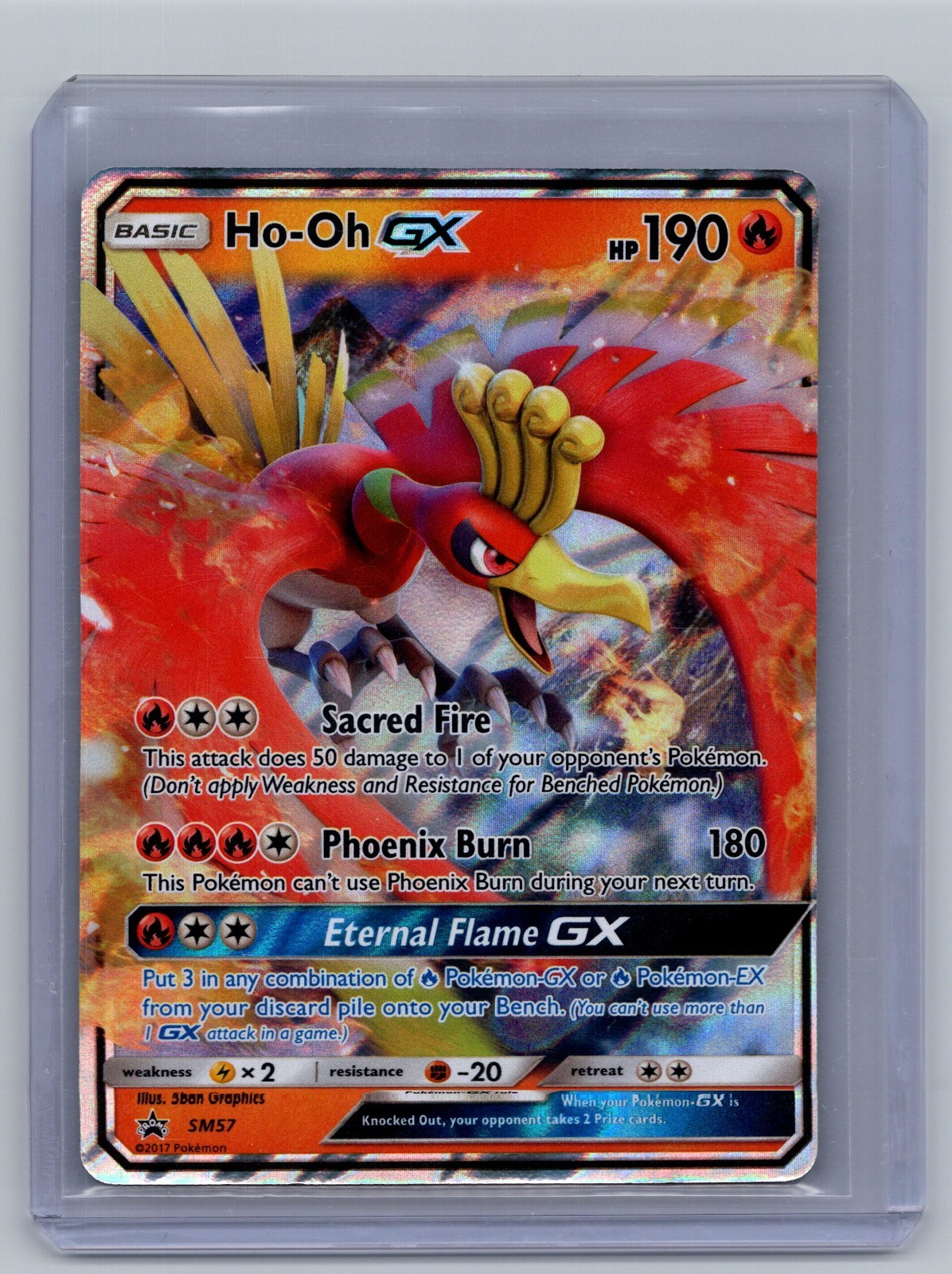 (NM) Ho-Oh GX SM57 - Pokemon SM Promos (NM) Ho-Oh GX SM57 - Pokemon SM Promos