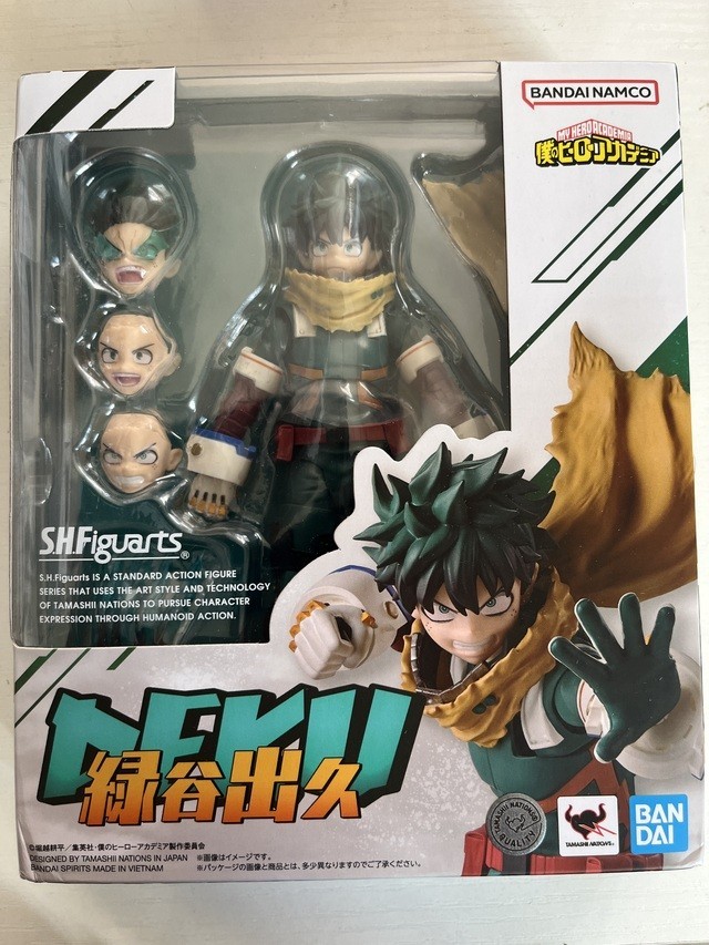 S.H.Figuarts My Hero Academia Izuku Midoriya Opened Complete Arm Damaged S.H.Figuarts My Hero Academia Izuku Midoriya Opened Complete Arm Damaged