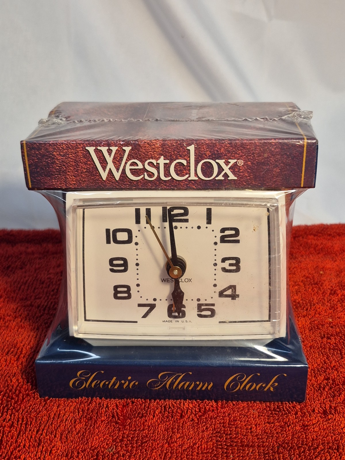 Vintage Westclox Electric Alarm Clock NOS NEW SEALED Vintage Westclox Electric Alarm Clock NOS NEW SEALED