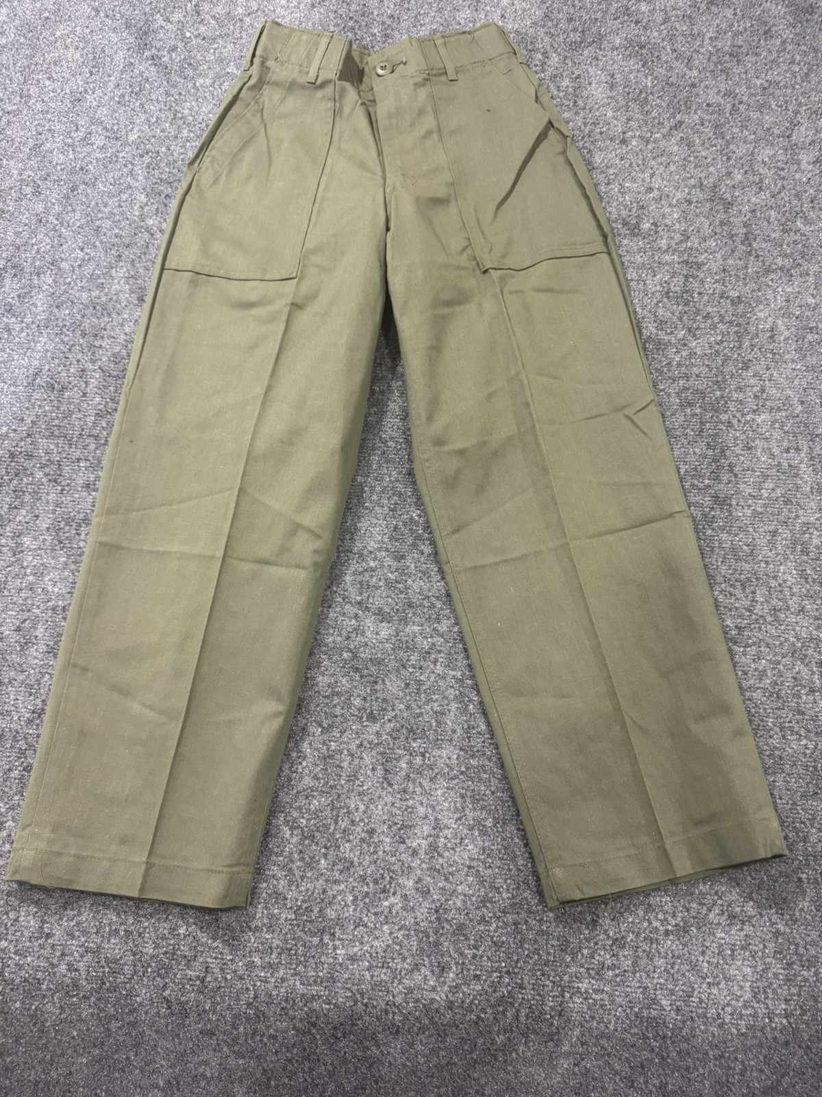 Vintage US Military OG-507 US ARMY Mens Pants 26x25 Green 80s era Vintage US Military OG-507 US ARMY Mens Pants 26x25 Green 80s era