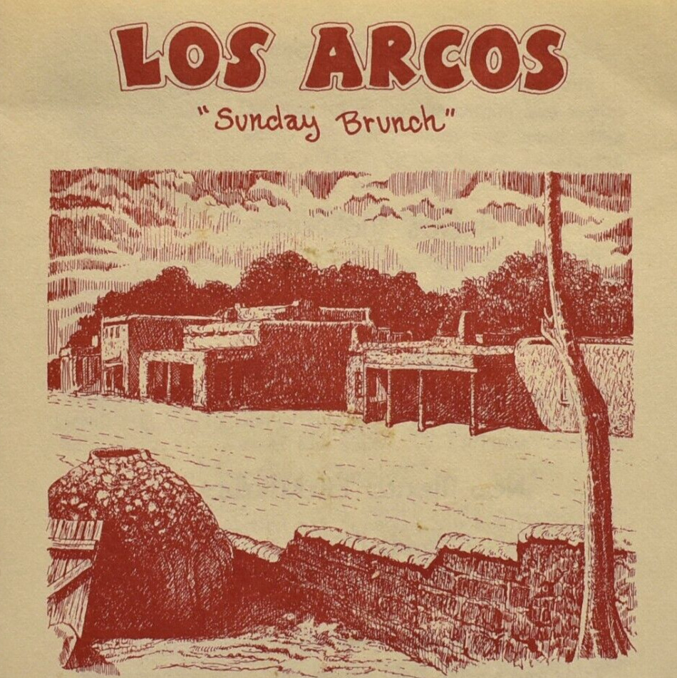 1978 Acapulco y Los Arcos Mexican Restaurant Menu Los Angeles Richard Arnold #1