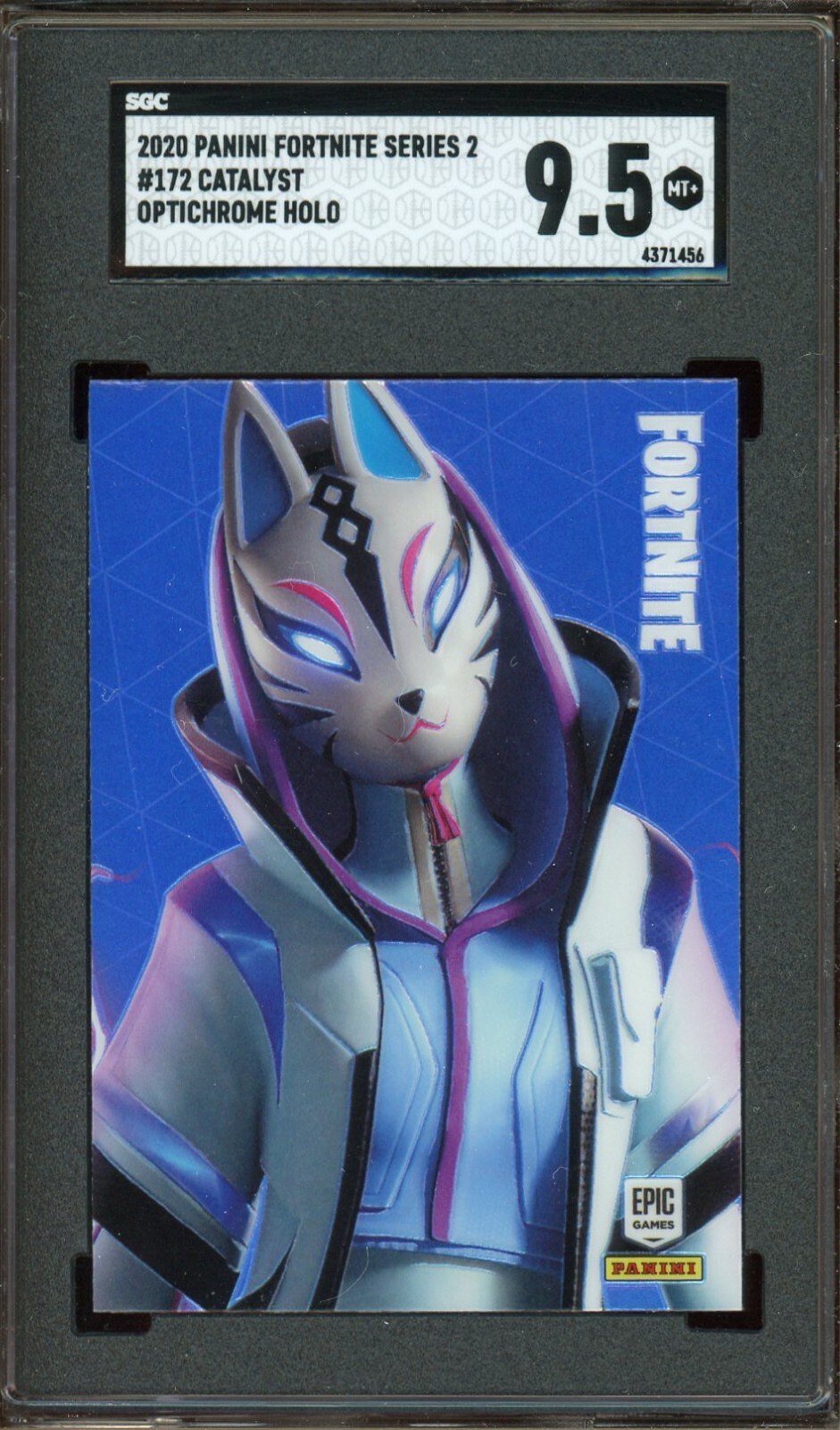 2020 Panini Fortnite Series 2 Catalyst Optichrome SGC 9.5 MINT+ | #172 Legendary