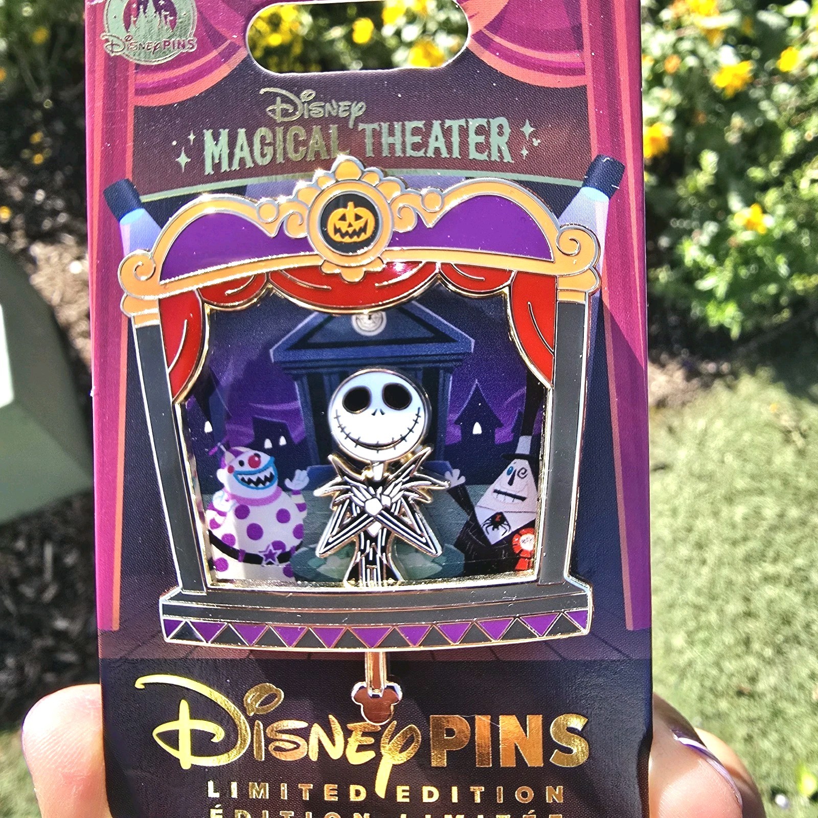 Disney 2026 Magical Theater Jack Skellington NBC Pin 10 of 12 LE 4500 Disney 2026 Magical Theater Jack Skellington NBC Pin 10 of 12 LE 4500