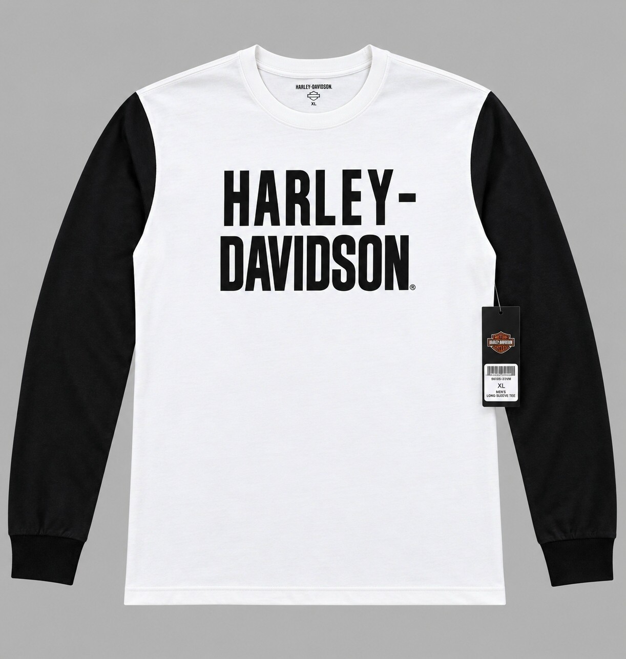 Harley-Davidson Men s Jersey Retro Black & White OEM NEW Men s Extra Large Harley-Davidson Men s Jersey Retro Black & White OEM NEW Men s Extra Large