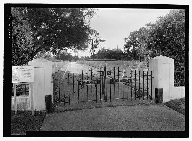 Photo:Mobile AL Mobile National Cemetery 1900s Postern Gate Entrance