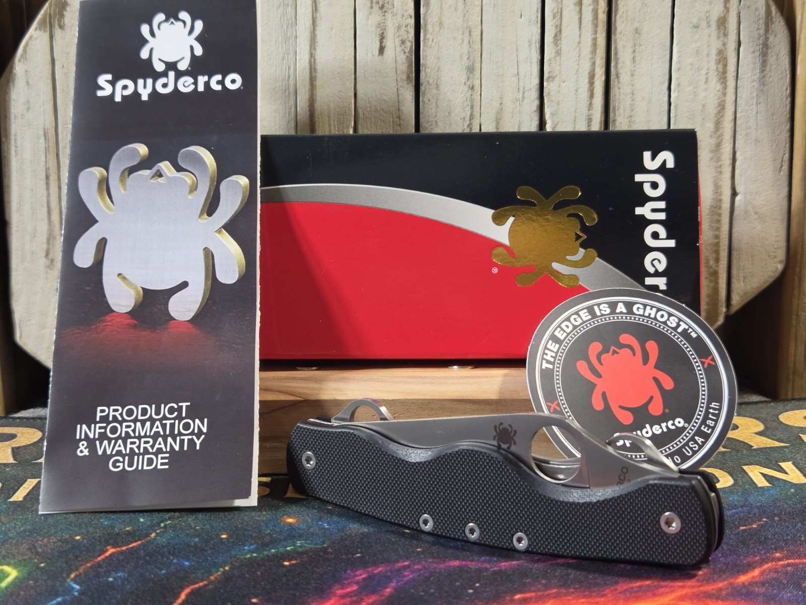 Spyderco Knives ClipiTool Folding Pocket Knife Black G10 Handle Multi-Tool NIB Spyderco Knives ClipiTool Folding Pocket Knife Black G10 Handle Multi-Tool NIB