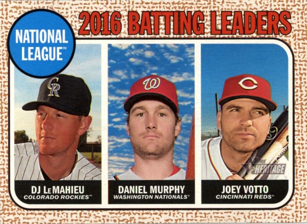 2017 Topps Heritage Baseball You Pick/Choose Cards #1-200 RC Included 
