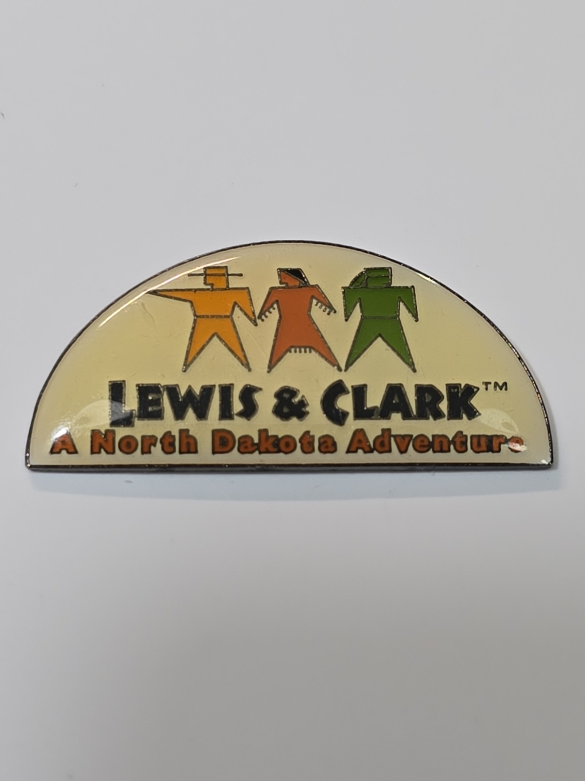 Lewis & Clark A North Dakota Adventure Lapel Pin Travel Souvenir