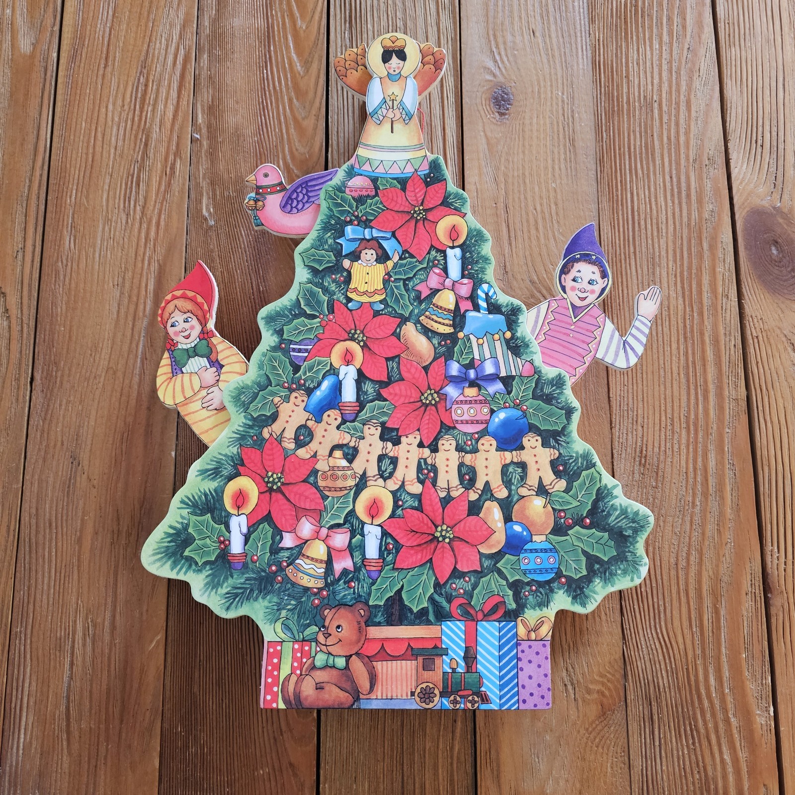 Wooden CHRISTMAS Tree Musical Box New open box Wooden CHRISTMAS Tree Musical Box New open box