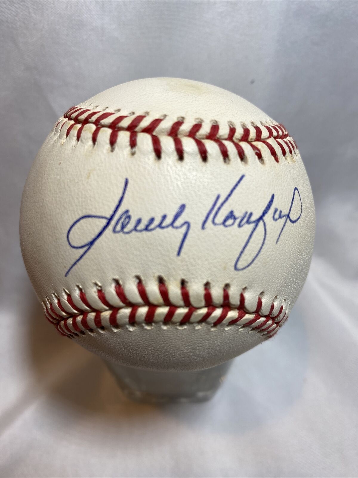 Sandy Koufax Los Angeles Dodgers Baseball Autographed with COA 