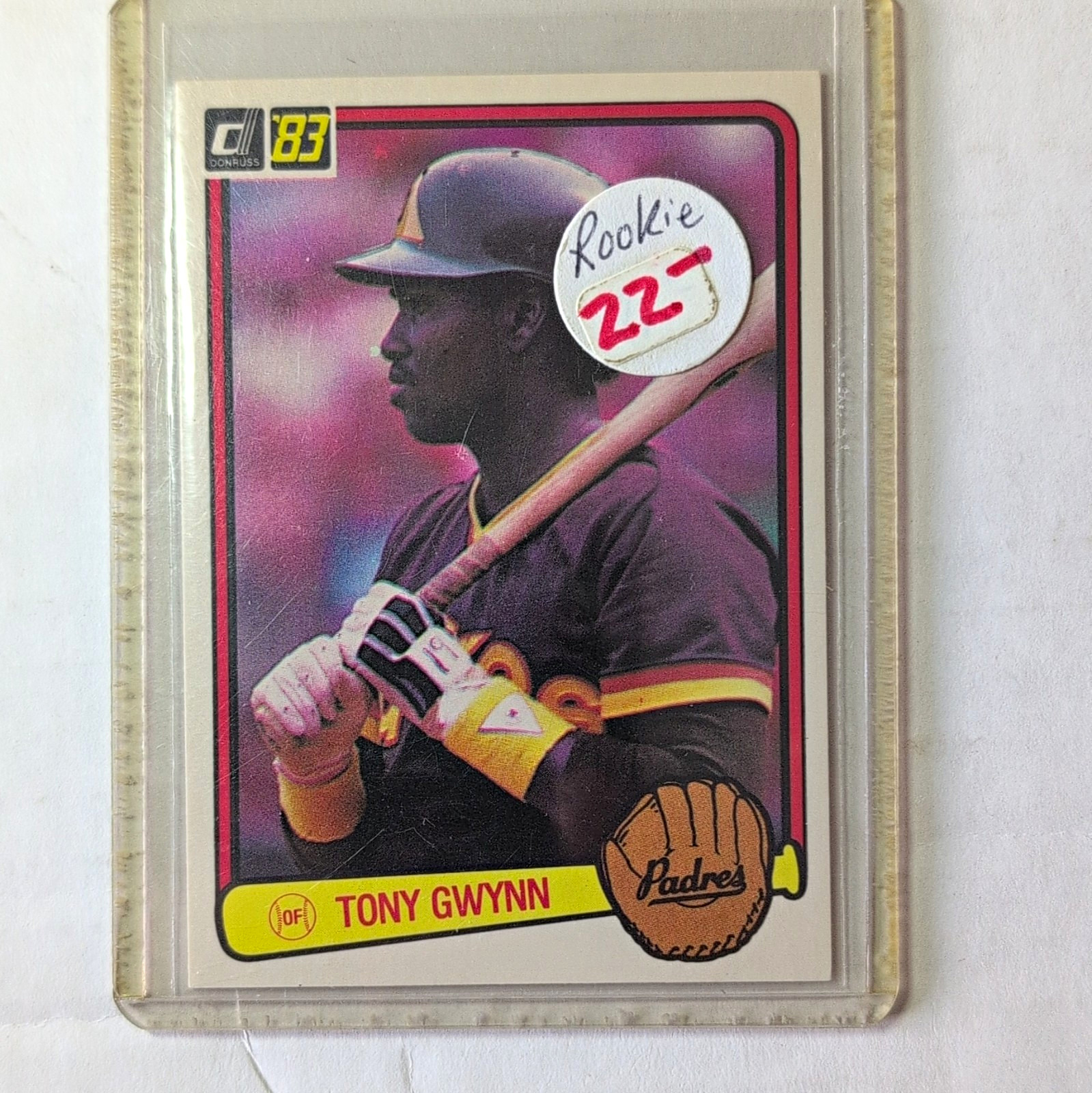 Donruss 1983 Tony Gwynn Rookie #598 Base Set San Diego Padres Card