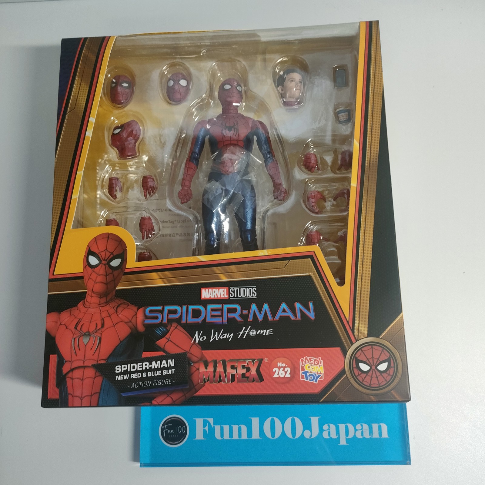 MAFEX No.262 Figure Medicom Toy SPIDER-MAN New RED & BLUE SUIT Marvel