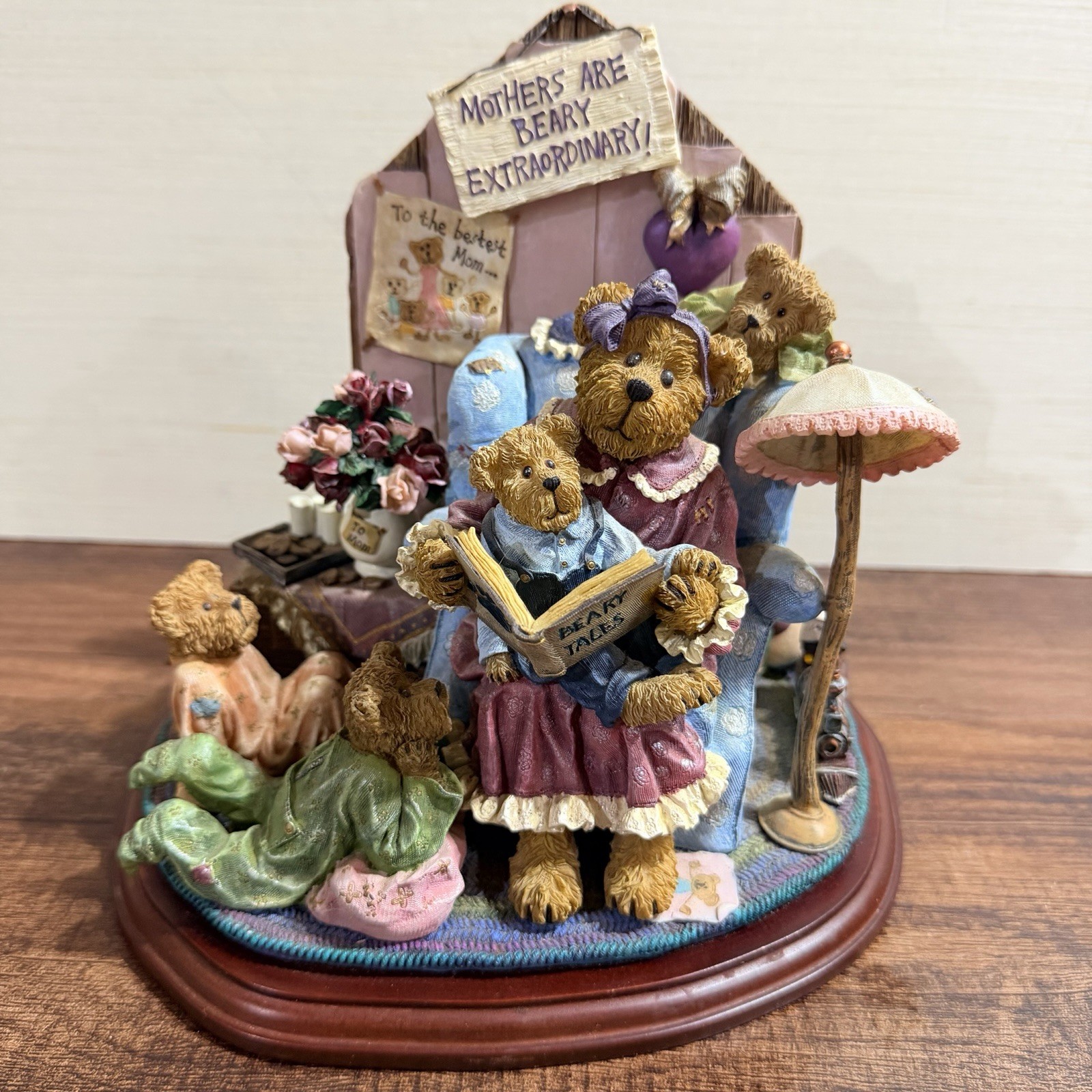 Boyds Bears Mothers Are Beary Extraordinary Mother's Day Figure Danbury Mint Boyds Bears Mothers Are Beary Extraordinary Mother's Day Figure Danbury Mint