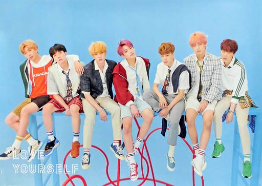 BTS A2 Poster F ver. Purchase Bonus Love Yourself Japan Used Japan