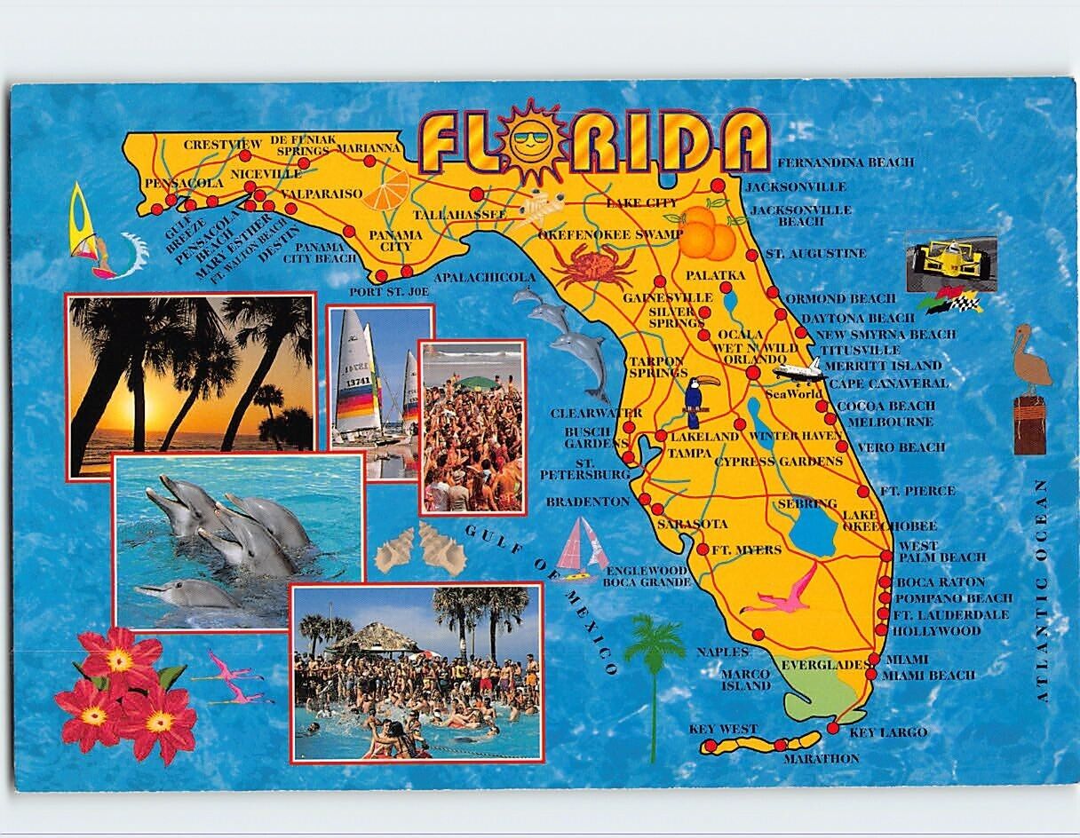 Postcard Florida