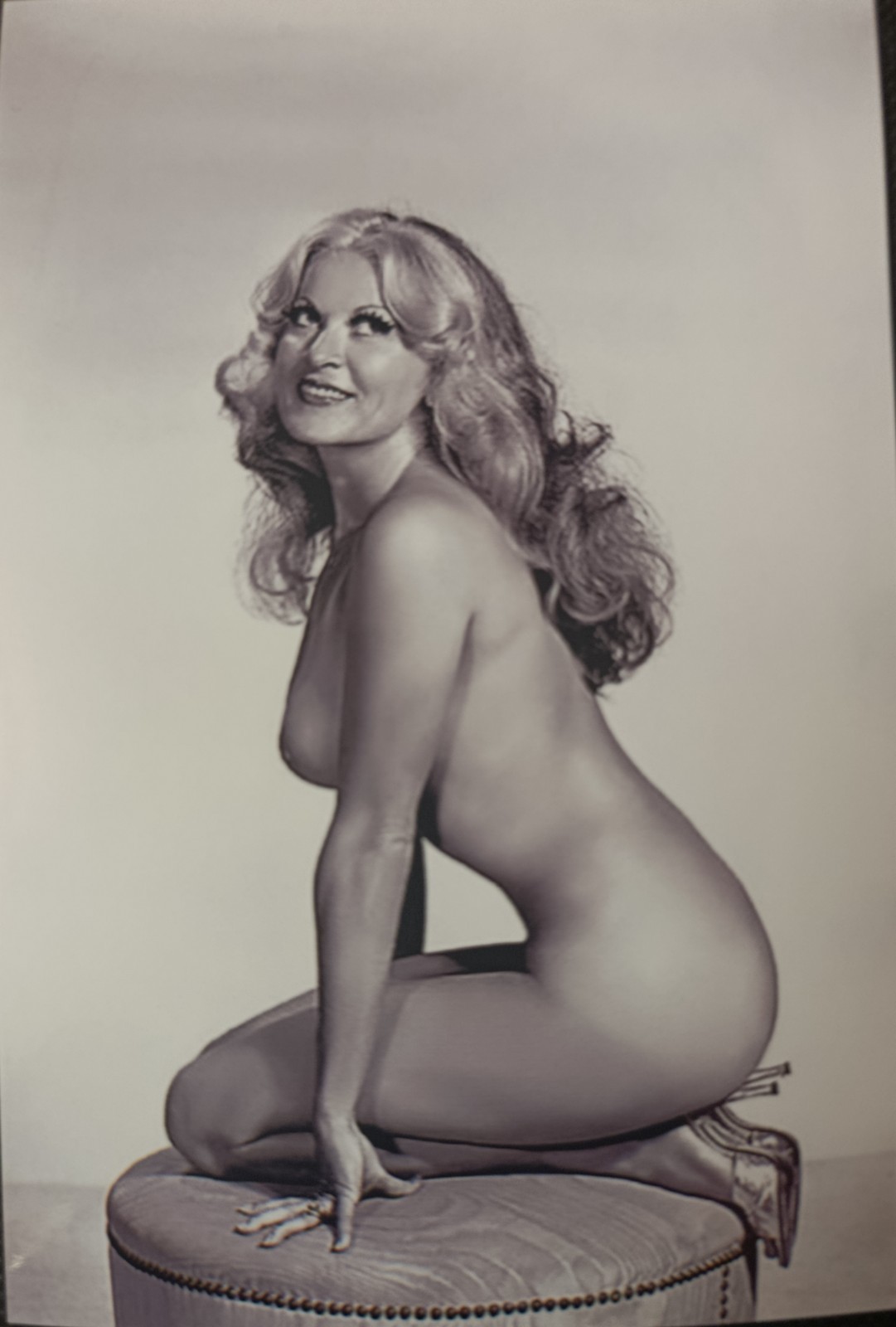 126(6)*Vintage Pin Up Girls  photo black - white