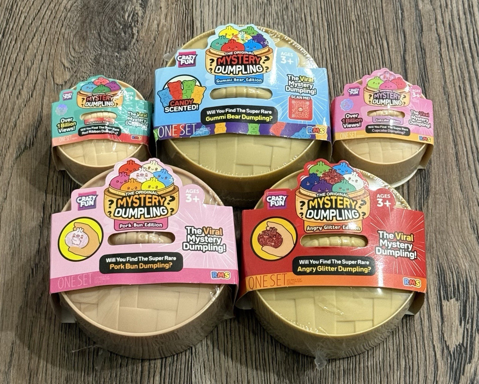 Five Below RMS Viral Squishy Mystery Dumpling Lot Of 5 - 100% Authentic Five Below RMS Viral Squishy Mystery Dumpling Lot Of 5 - 100% Authentic
