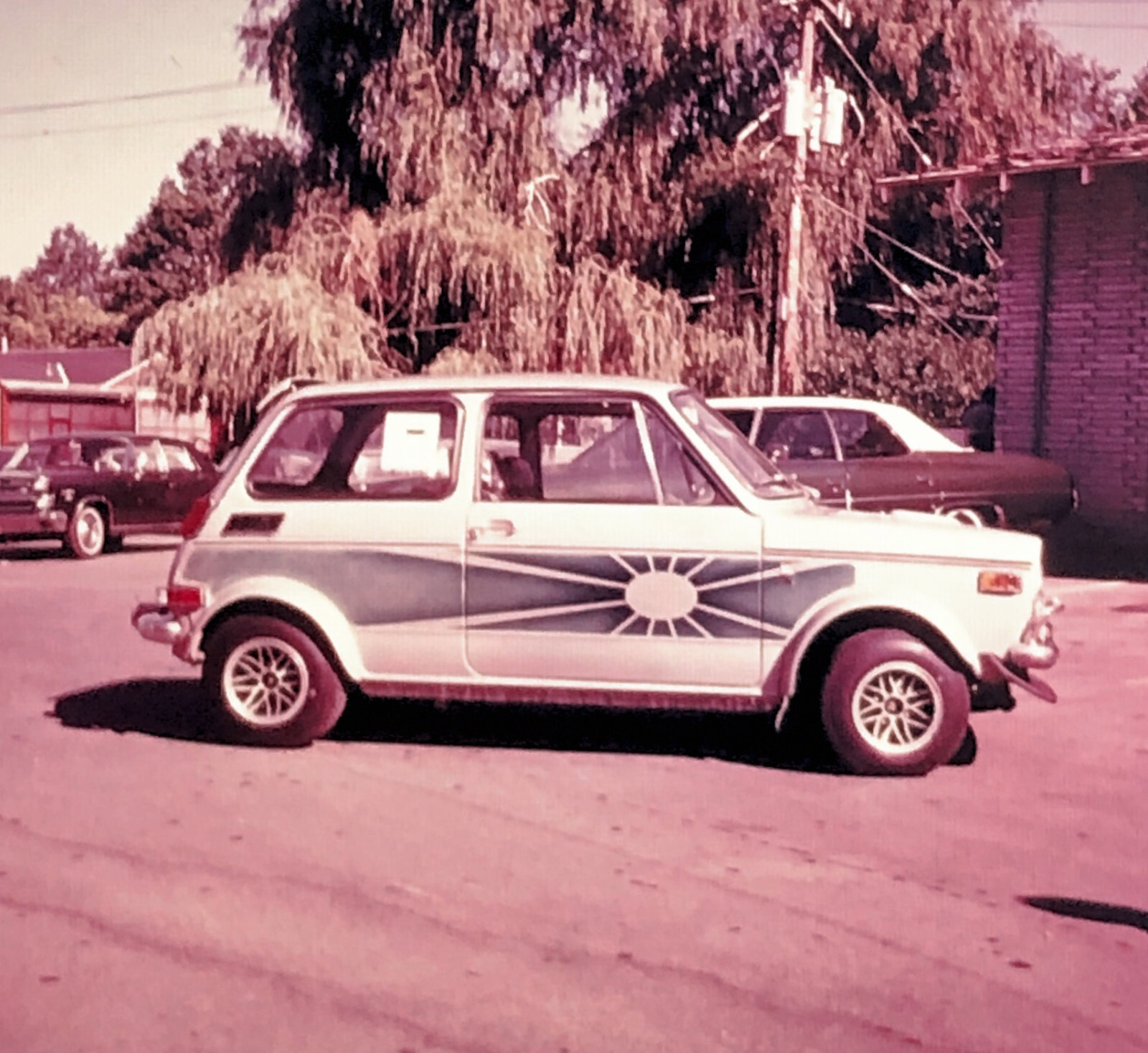 35mm Vintage Photo Slide Honda Car Custom Design Modified Automobile 35mm Vintage Photo Slide Honda Car Custom Design Modified Automobile