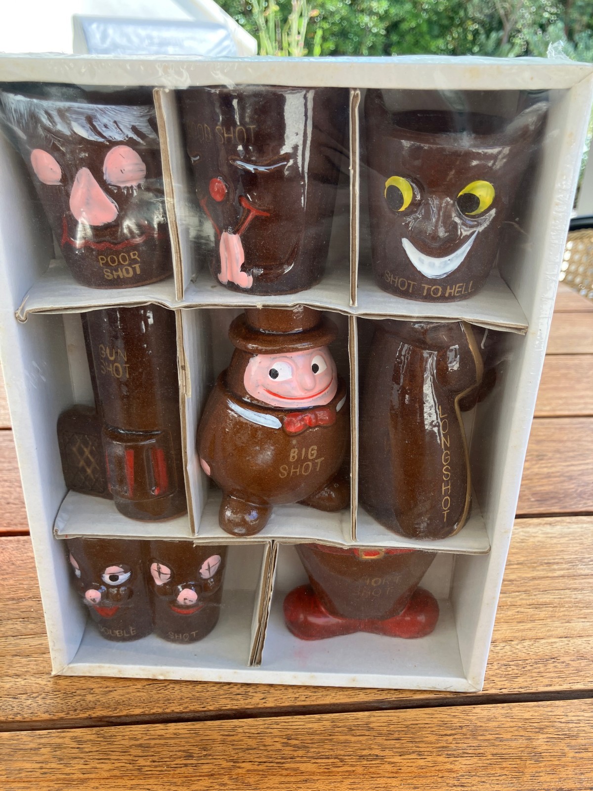 Vintage Barware What'll Ya Have? SEALED NEW Set Shot Glasses with box NEW Vintage Barware What'll Ya Have? SEALED NEW Set Shot Glasses with box NEW