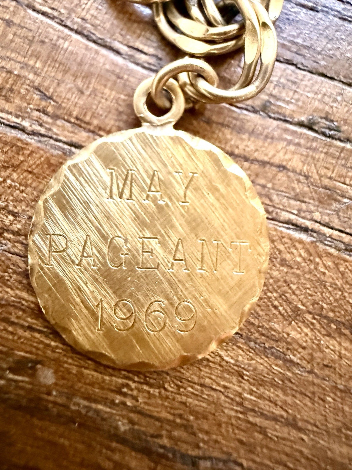 1969 Gold Filled Charm Bracelet Wells Retro May Pageant slippery rock university 1969 Gold Filled Charm Bracelet Wells Retro May Pageant slippery rock university